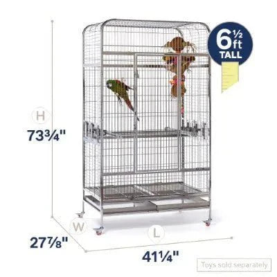 Prevue Imperial Stainless Steel Bird Cage, Extra Large